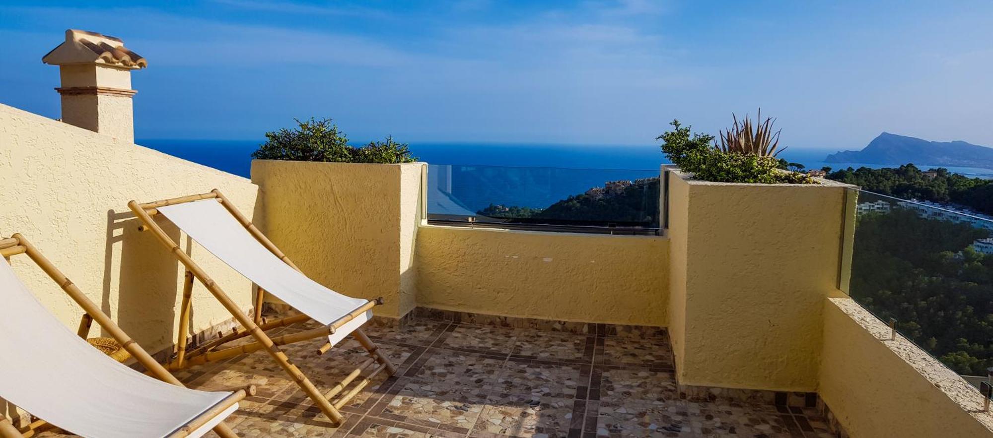 Willa Casa Altea Hills, Vista Espectacular, Jacuzzi Zewnętrze zdjęcie